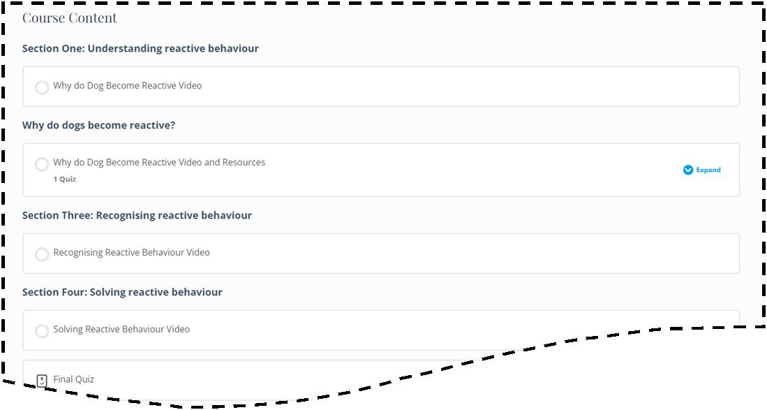 How to Solve Reactive Dog Behaviour Online Course
